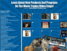 Tablet Screenshot of namm.musictrades.com