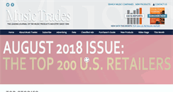 Desktop Screenshot of musictrades.com