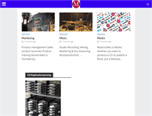 Tablet Screenshot of musictrades.nl